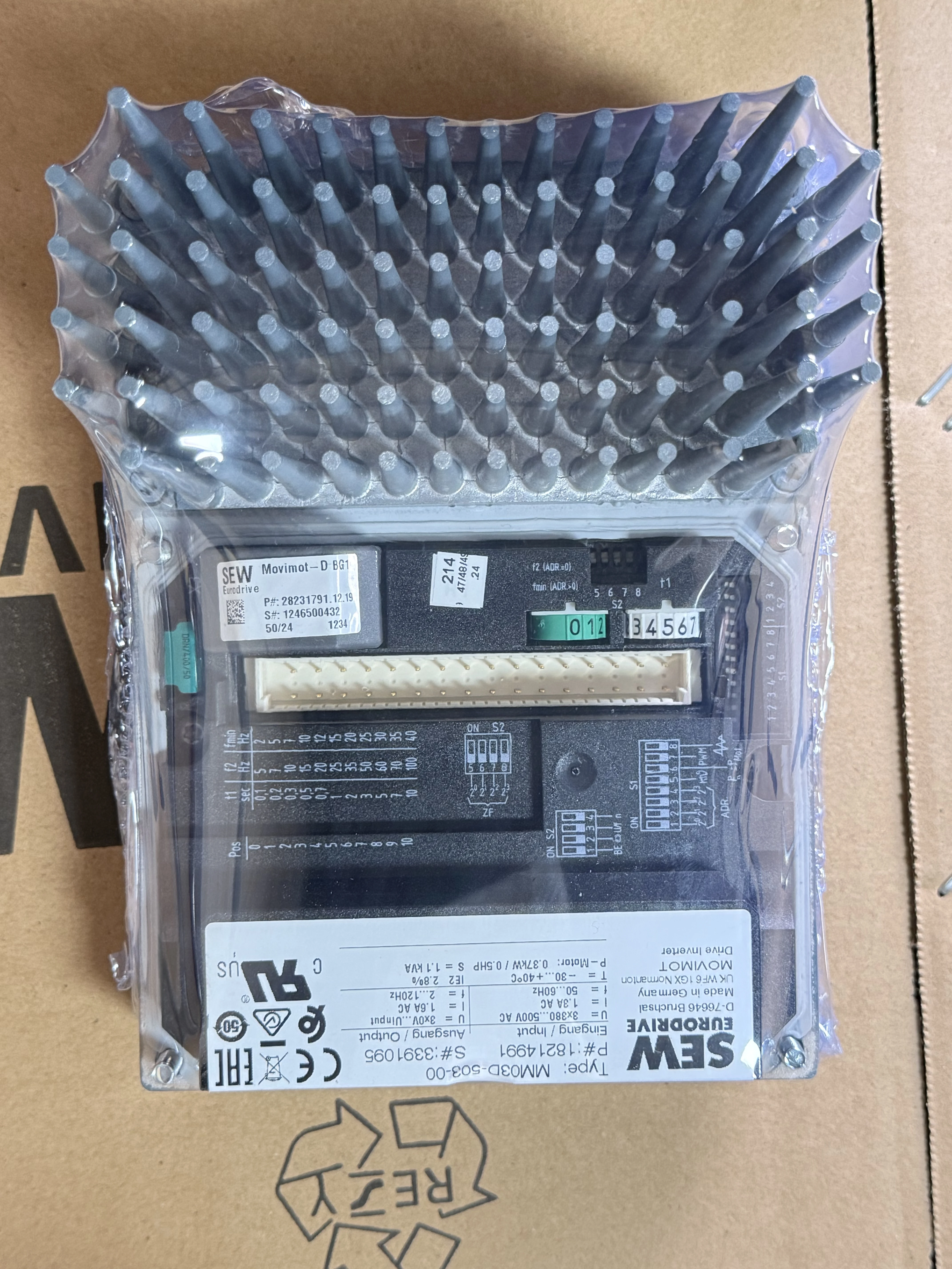 

SEW Inverter Model MM03D-503-00 Brand New Original Stock Available