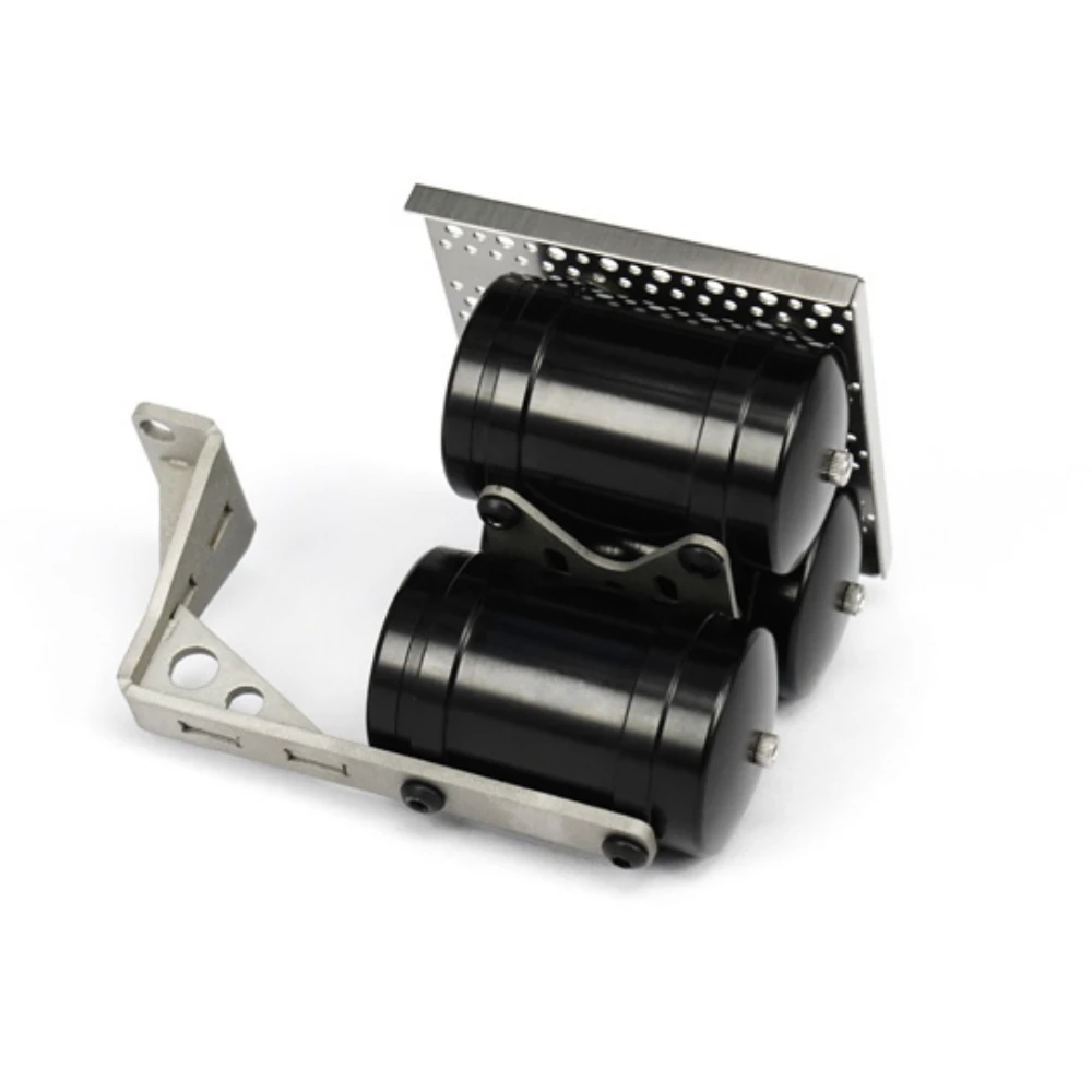 

3 газовых бака диаметром 23 мм G-9094-B из алюминиевого сплава для 1/14 Tamiya RC SCANIA Man Lesu Actros с дистанционным управлением и прицепом