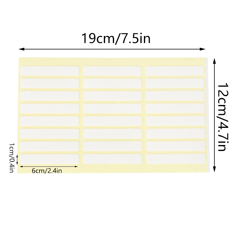 24 pezzi nastro adesivo per unghie trasparente espositore per unghie finte adesivi per colla pratica per Manicure incollata su entrambi i lati che mostra gli strumenti