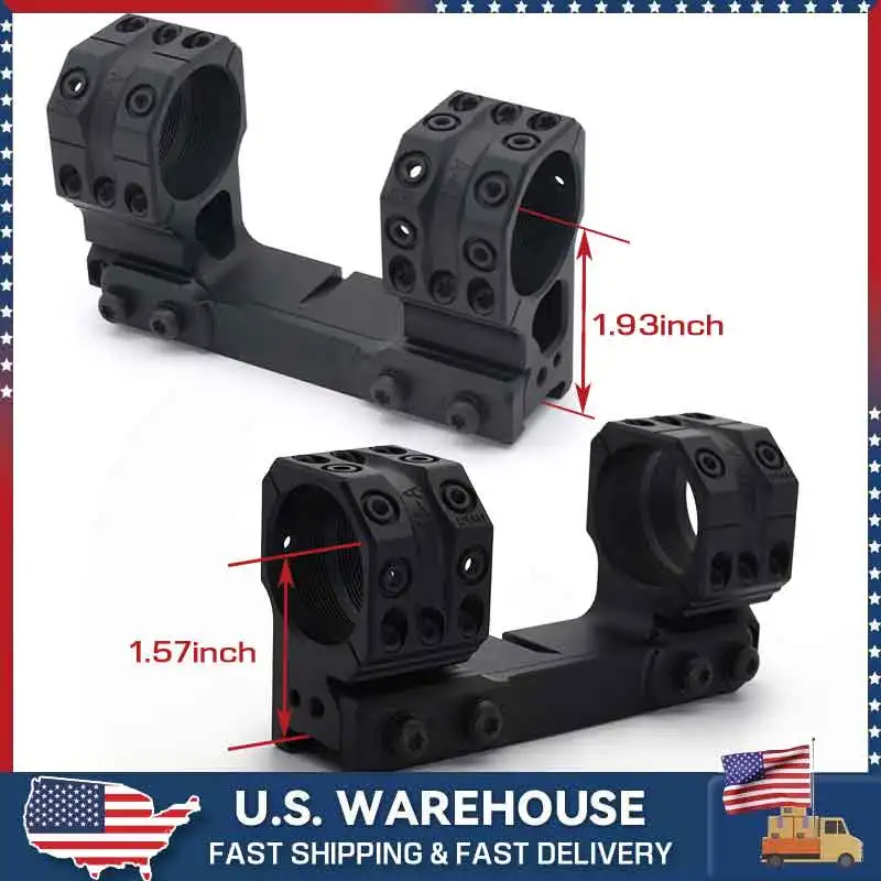 

2024 New SP-3002 SP-4002 Solid Mount 30/34mm 0MIL 0MOA 1.50/1.93 inch Height Scope Mount with Surfaces for Scope Accessories