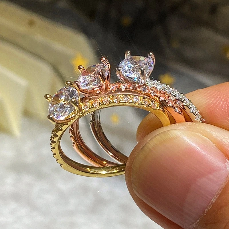 Геометрия Ослепительный циркон Модные женские украшения Новый дизайн Чувство, темперамент Ослепительное звездное небо Полный инкрустированных ювелирных изделий Геометрия Ослепительный циркон Модные женские украшения Новый дизайн Чувство, темперамент Ослепительное звездное небо Полный инкрустированных ювелирных изделий