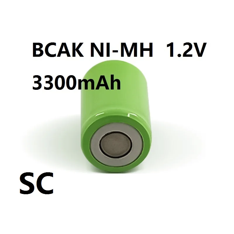 BCAK /Battery1-20/ PCS Universal SC Battery 1.2V 3300mah Rechargeable Battery with Label Power Tool Screwdriver Electric Drill