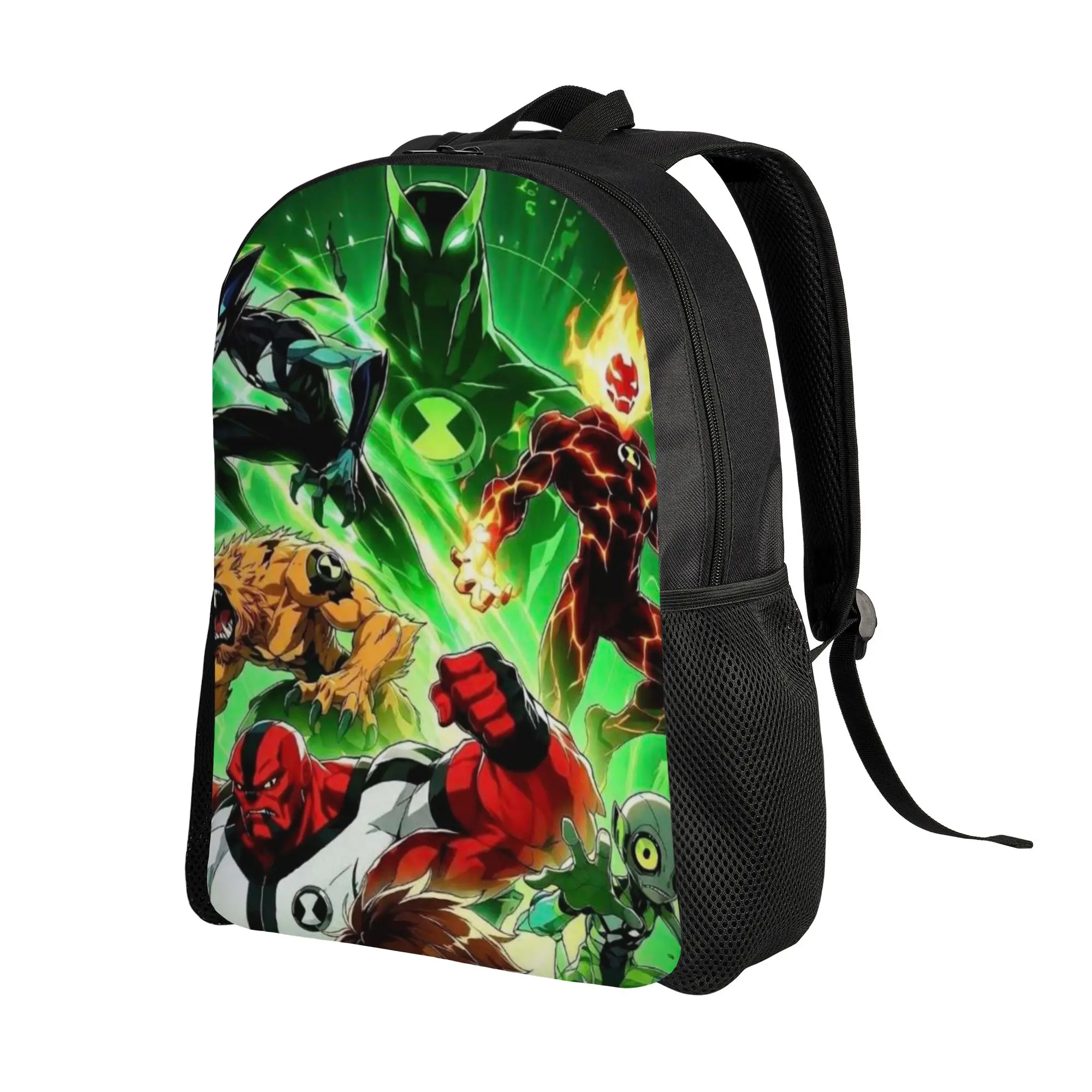 Ben 10 College Bag Back to school season Ben10 Anime Alien Heroes Collage  Vintage Backpack