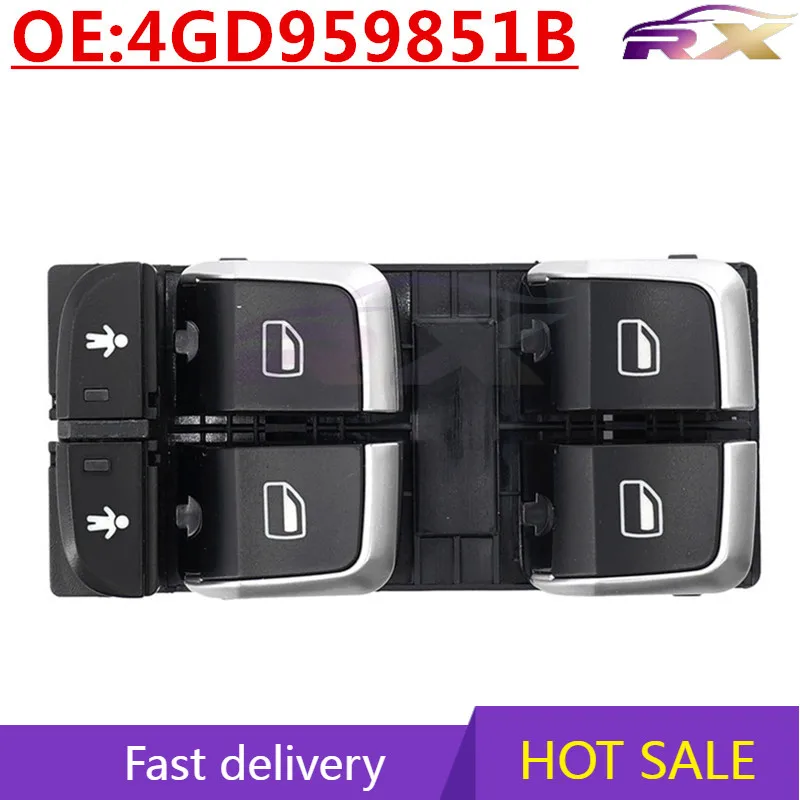 

OEM:4GD959851B Power Window Master Control Switch For Vw Audi C7