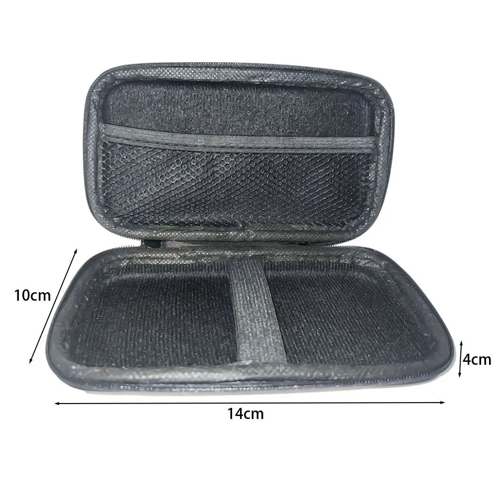 1Pcs Zipper Carry Bag Game Console Case EVA Hard Game Console Storage Bag Portable Scratch-resistant Anti-fall