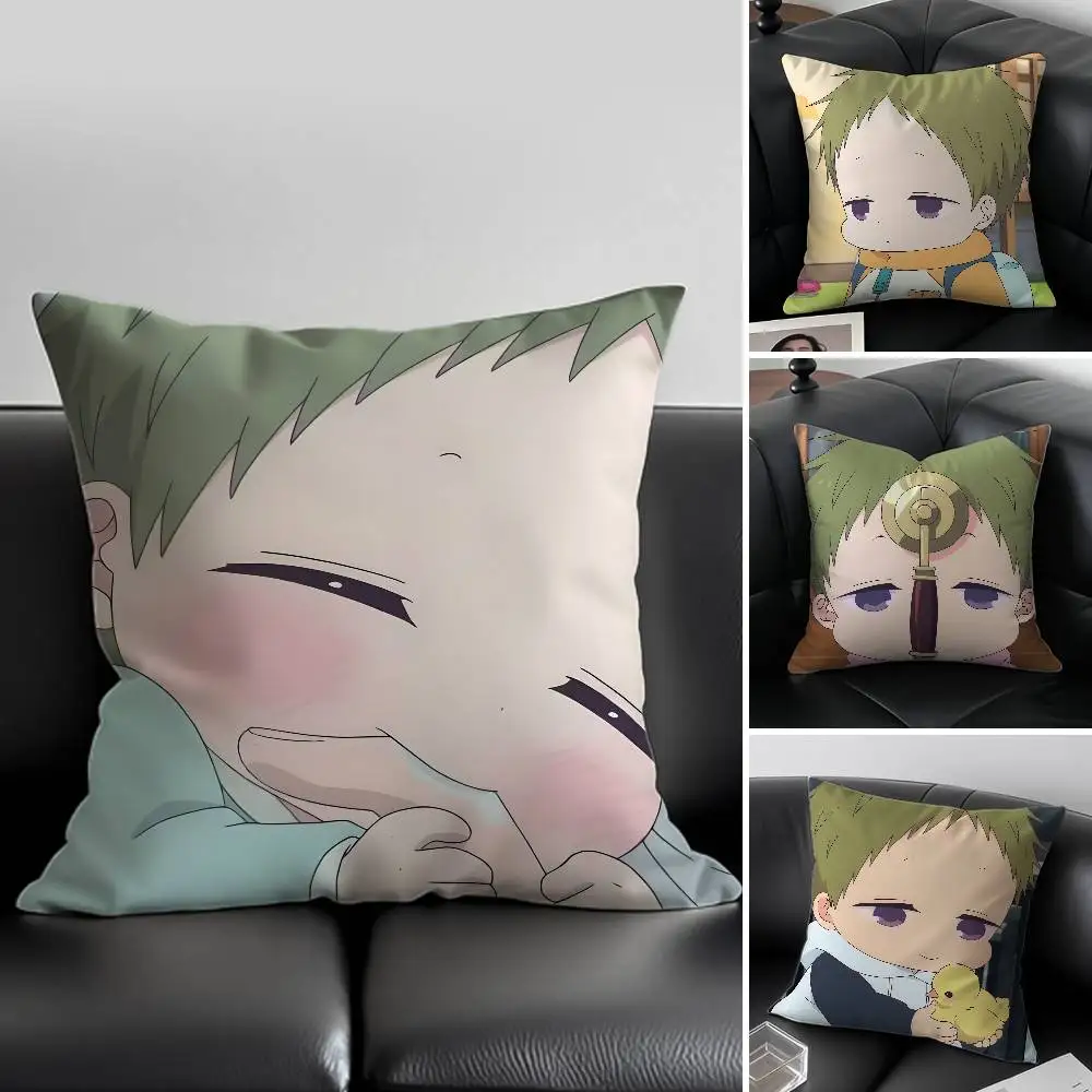 أنيمي K-K-Kotaro كيس وسادة مخصص مطبوعة نحى وسادة الصوف ، الطفل الجلد اللمس ، صديقة للبيئة صبغ التسامي وسادة للمنزل