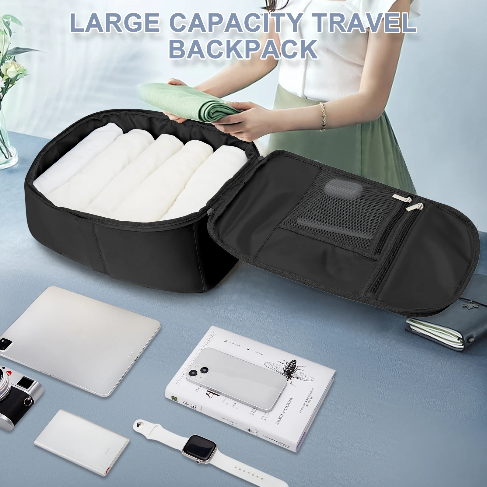 Ryanair Rucksack 40x20x25 Kabinentasche, Handgepäck Reiserucksack für Easyjet Kabinentasche 45x36x20, Laptop-Rucksack für Damen/Herren  1524
