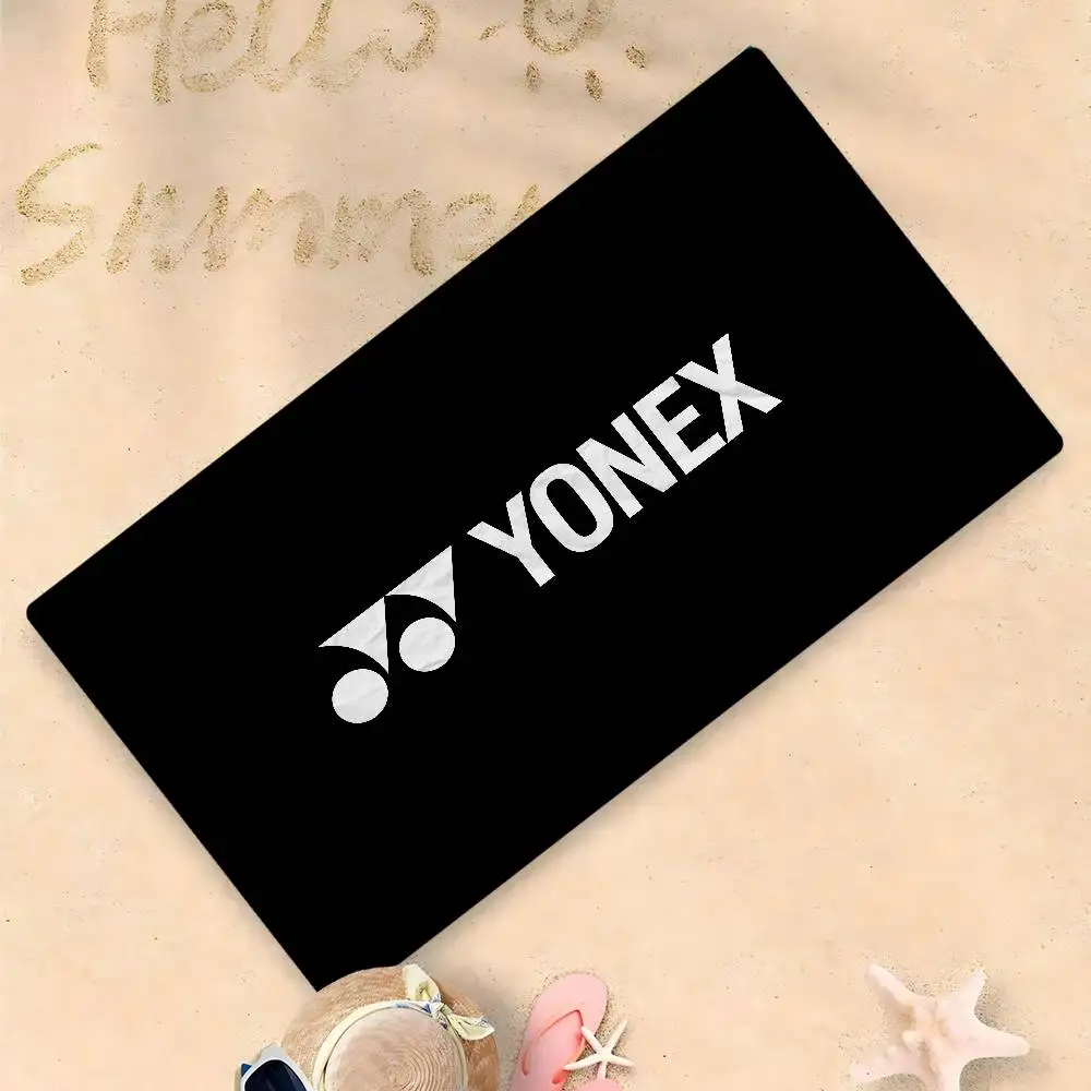Toalla de natación de playa de Anime Y-Yonex de bádminton a la moda, toallita absorbente suave, regalos para niños, viajes, Camping, gimnasio