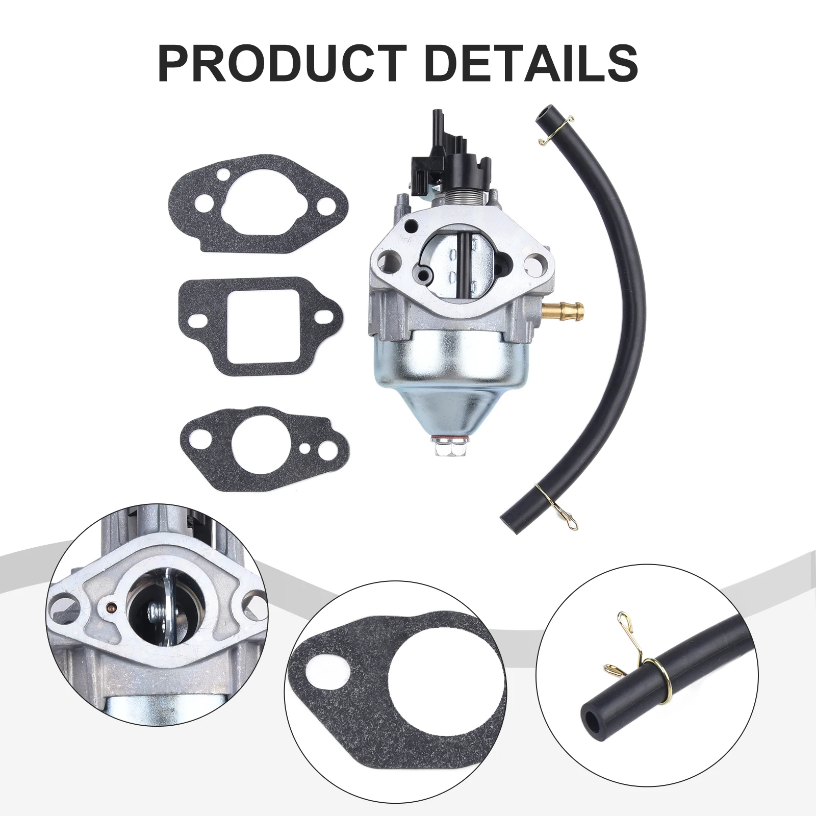 

Premium Carburetor With Gaskets Fuel Pipe For Honda GCV170LA Engine HRN216 Lawn Mowers Garden Power Tools Accessories