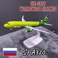 Metal Diecast Aircraft Model 7.5 Inches Scale Boeing Airbus ATR Concorde 320 737 C919 Replica Aviation Miniature Art Kid Boy Toy
