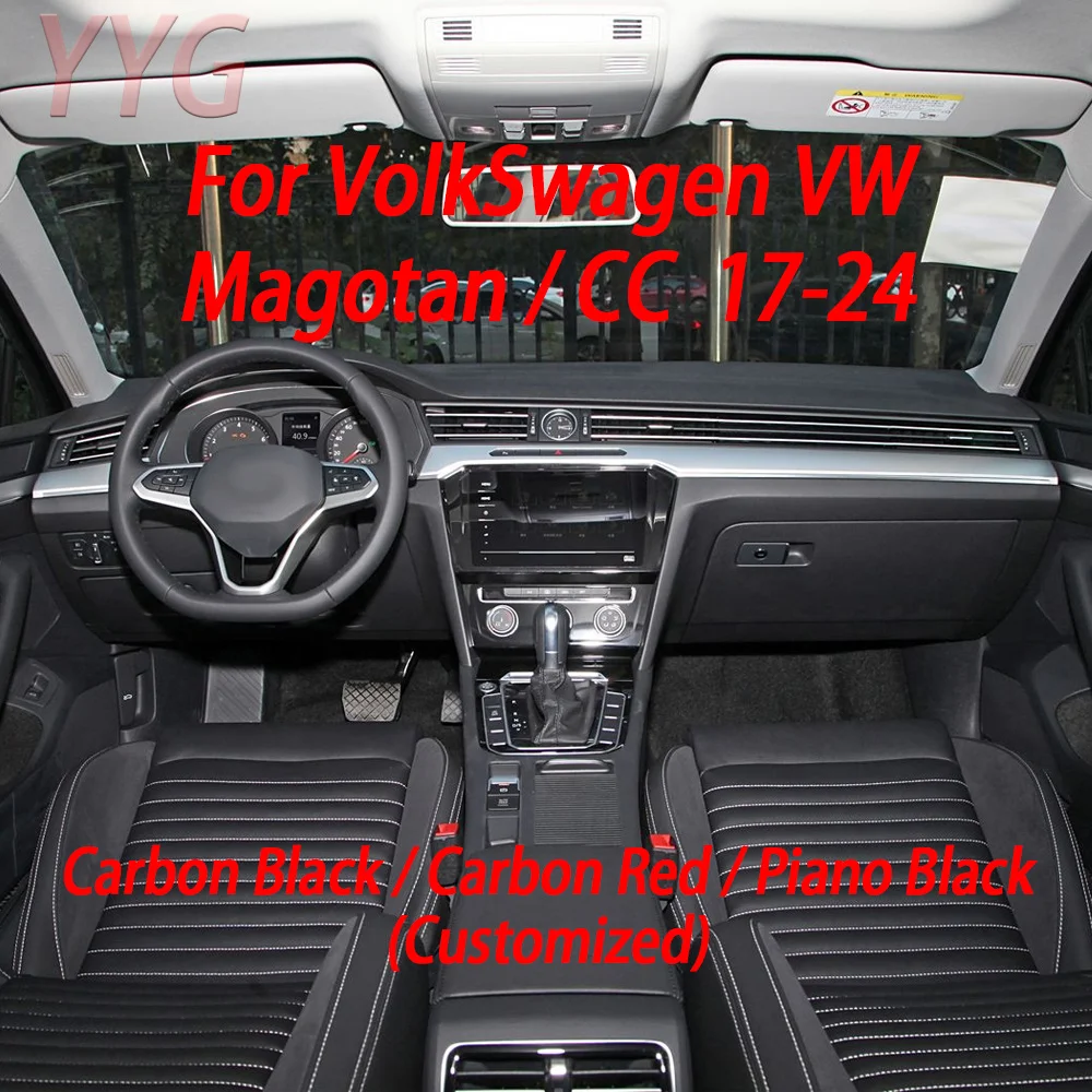 

Внутренняя дверная ручка, панель, накладка, внутренние автомобильные аксессуары, модифицированная наклейка из углеродного волокна для Volkswagen VW Passat B6 2006-2011