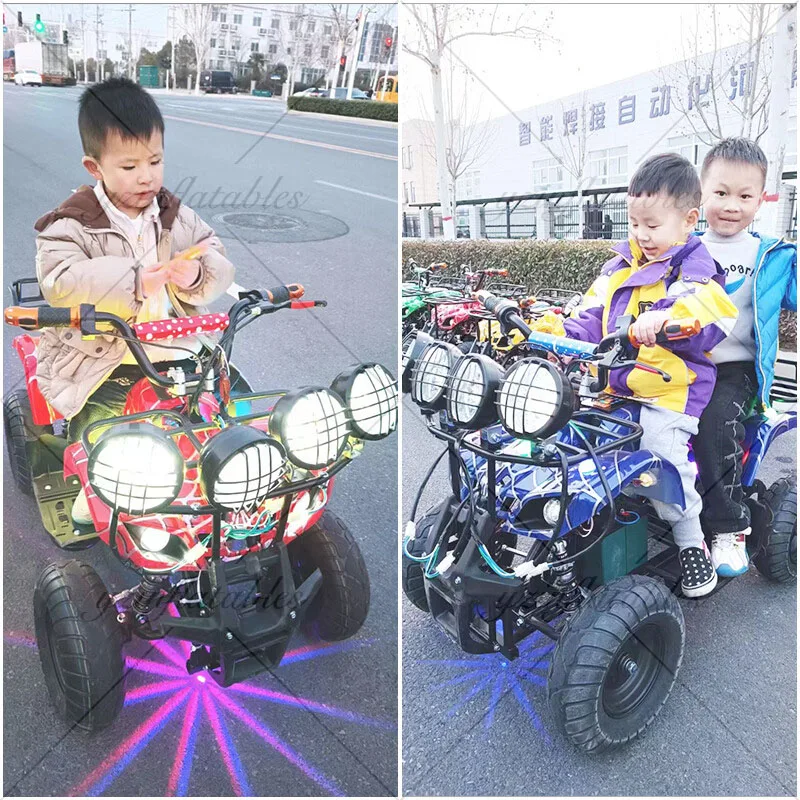 المصد CarPopular 350 وات للأطفال قابل للتخصيص بطارية ATV 360 درجة عن بعد للحدائق الترفيهية الصغيرة بلاستيك داخلي/خارجي #5