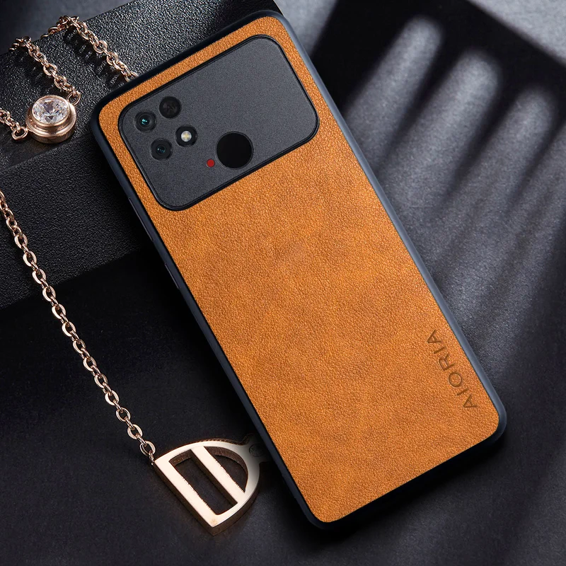 Case for Xiaomi Poco C40 coque Retro business PU leather Skin design phone cover for xiaomi poco c40 case funda capa