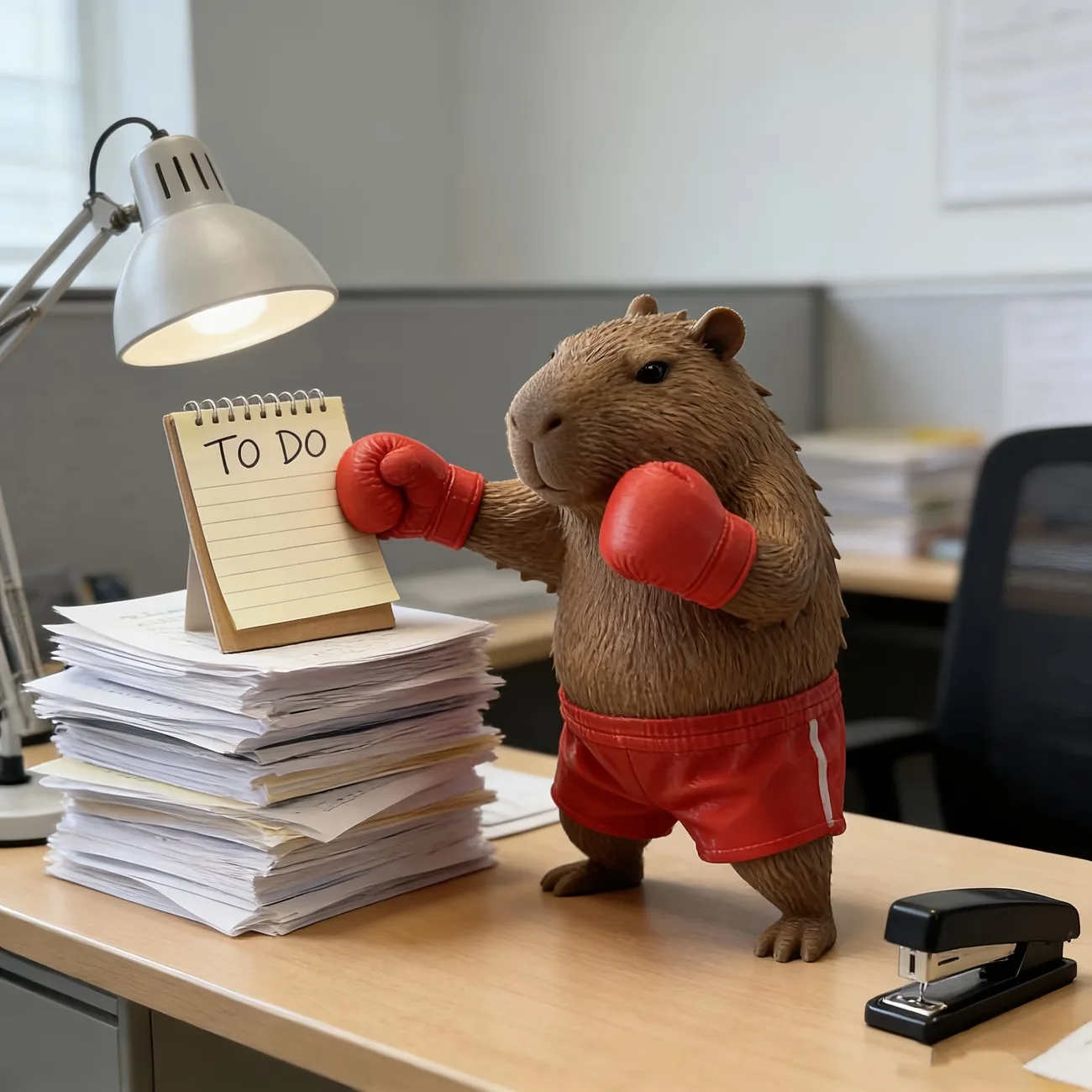 Niedliche Capybara-Figur, Schreibtisch-Bürodekoration, Autodekoration, Kreatives Tiermodell, Sammlerfiguren, Auto-Ornament – Detail 2