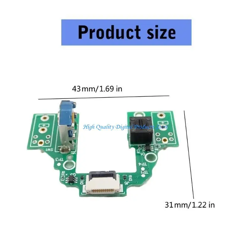 U2JE Microswitch Button Board Swap Papas intercambio Herramientas, pies para GPROX Superlight 2