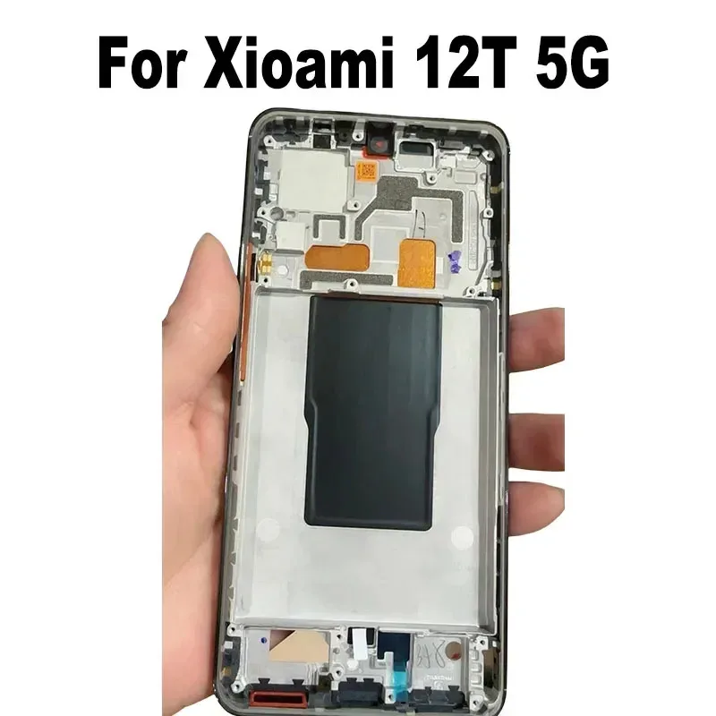 

Middle Frame For Xiaomi Mi 12T LCD Front Frame Housing Middle Frame Bezel Plate Smartphone Repair Parts