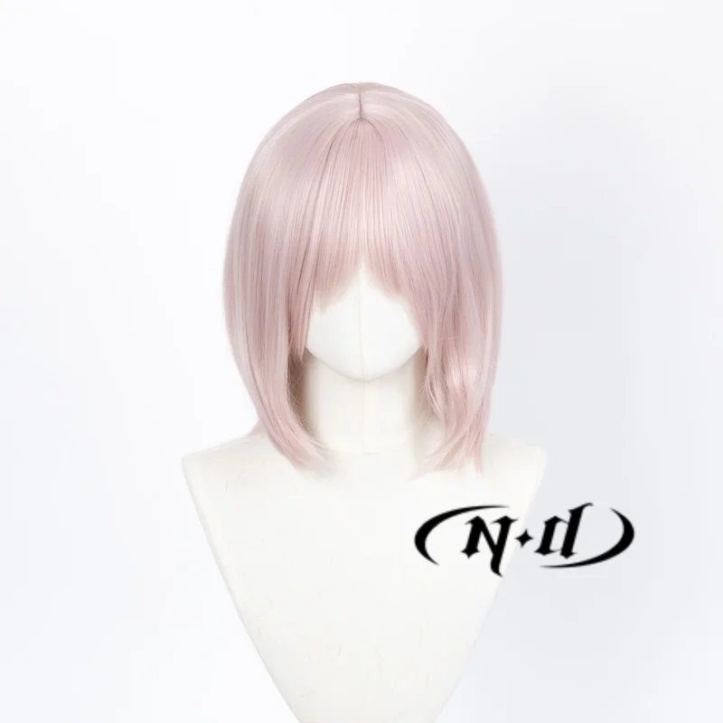 ND الموت الشيطان شعر مستعار تأثيري بالمنشار رجل أنيمي تأثيري خصلات الشعر المستعار مقاومة للحرارة الاصطناعية ل كوميك كون كوزر زي موضوع الطرف