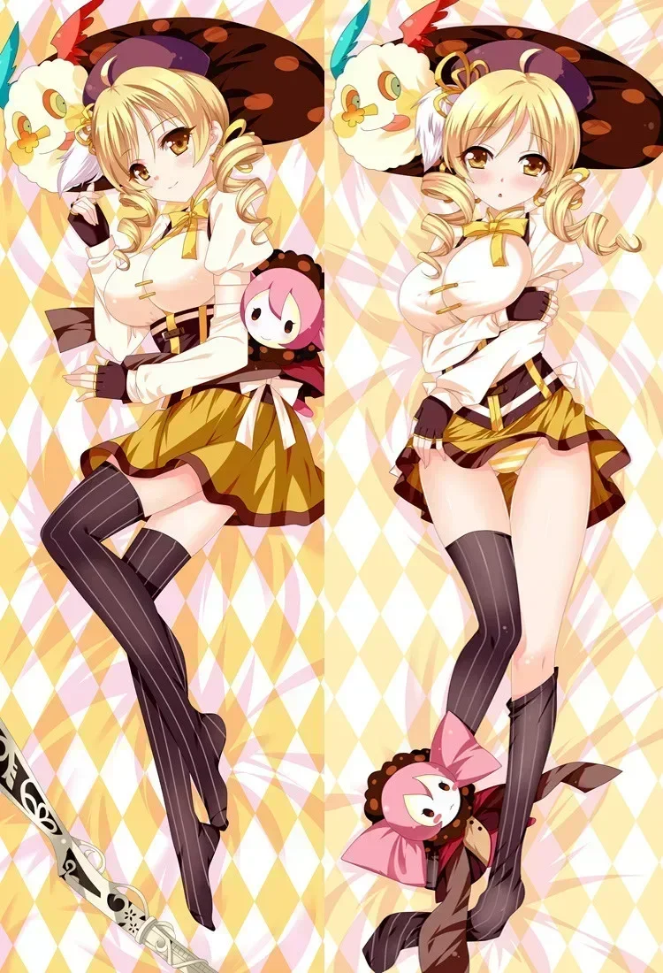 2020-March Japanese Anime Puella Magi Madoka Magica omoe Mami Dakimakura Body Decorative Pillowcases Hugging Pillow Cover Case