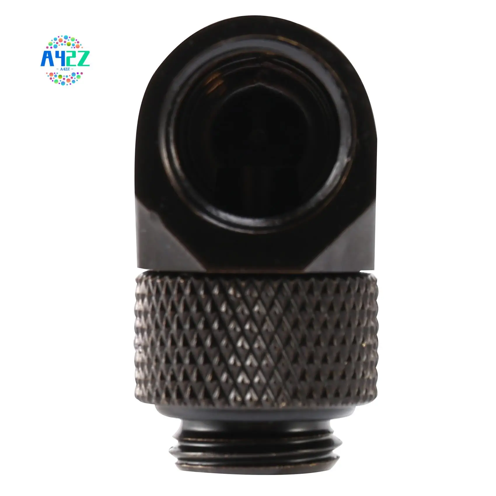 

A42Z-12.9Mm G1/4 Thread 90 Degree Rotary Tube Connector Fitting For Pc Water Cooling