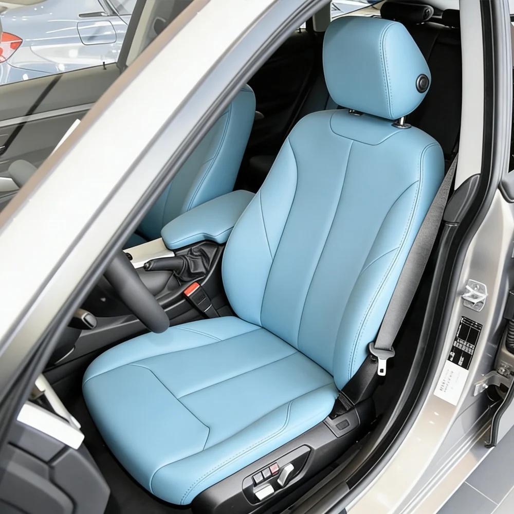 

Специальные чехлы для сидений автомобиля BMW 3 серии GT 2013-2019 из искусственной кожи, аксессуары для интерьера