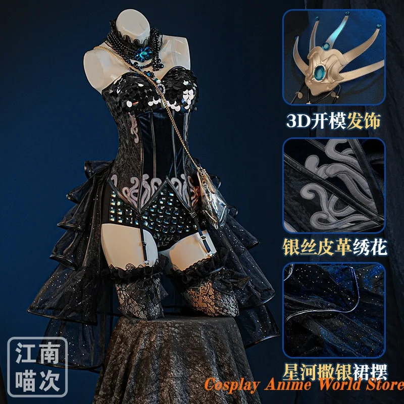 

In stock Clotho Margaretha Zelle Kroto Cosplay Costume Identity ⅤHalloween Party Role Play Clothing Dress Outfit