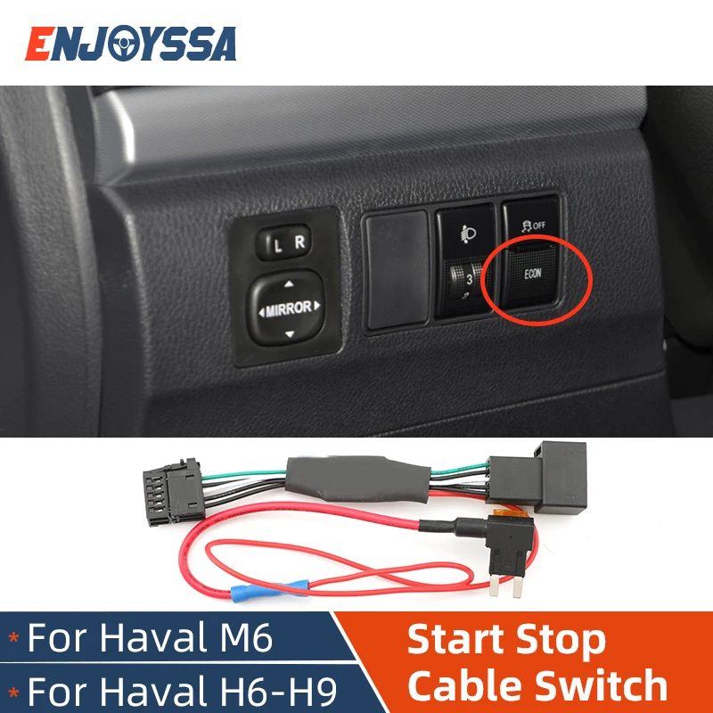 

Car Start Stop Canceller For Haval M6 H6 H7 H8 H9 Automatic Stop Start Engine System Off Device Plug Cable Car Accessories