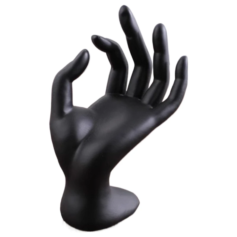 UOGE Creative Resin Model Jewelry Display Stand Ring Rack Hanging Necklace Rack Bracelet Display Jewelry Display Props