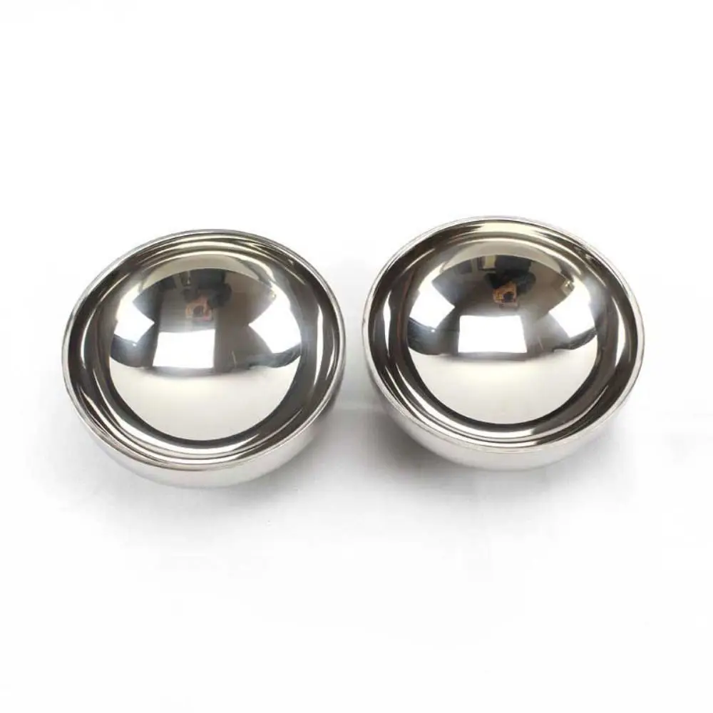 2pcs Stainless Steel Magic Tricks Bowl Puzzle Close Up Water From Above Bowl Toy Interesting Mentalism Gimmick Magic Toys