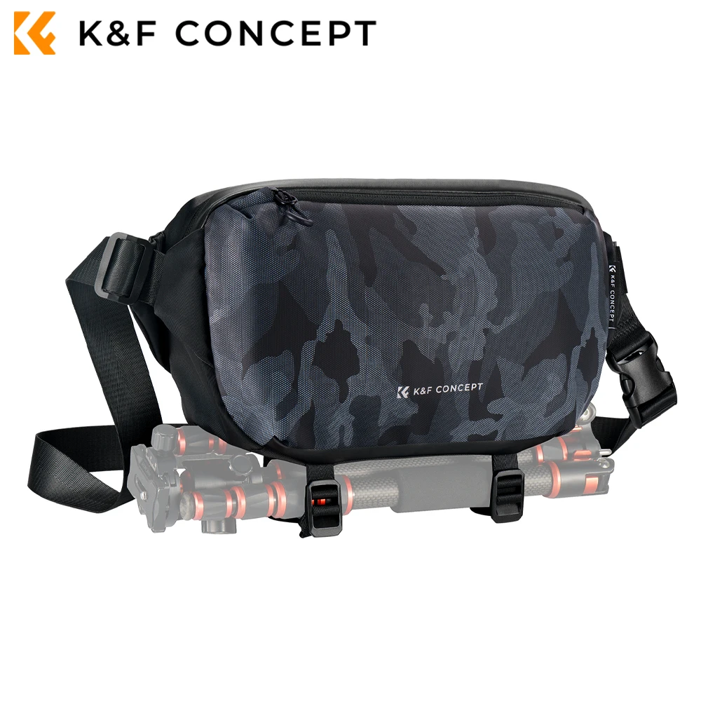 

Сумка на плечо K & F Concept 10L для фотосъемки, удобная уличная дорожная сумка для Дронов DJI, Nikon, Sony