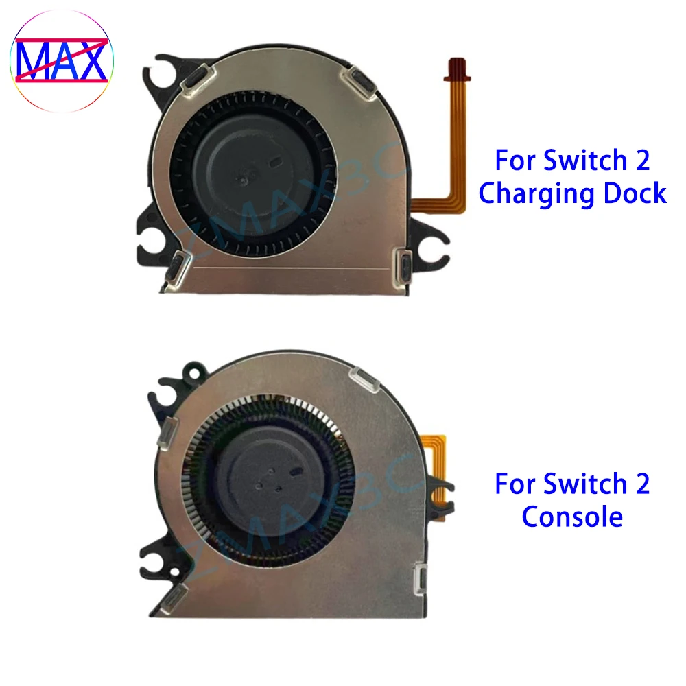 1 шт. встроенный охлаждающий вентилятор для консоли Nintendo Switch 2, замена охлаждающего вентилятора для NS Switch 2, зарядная док-станция, внутренний радиатор