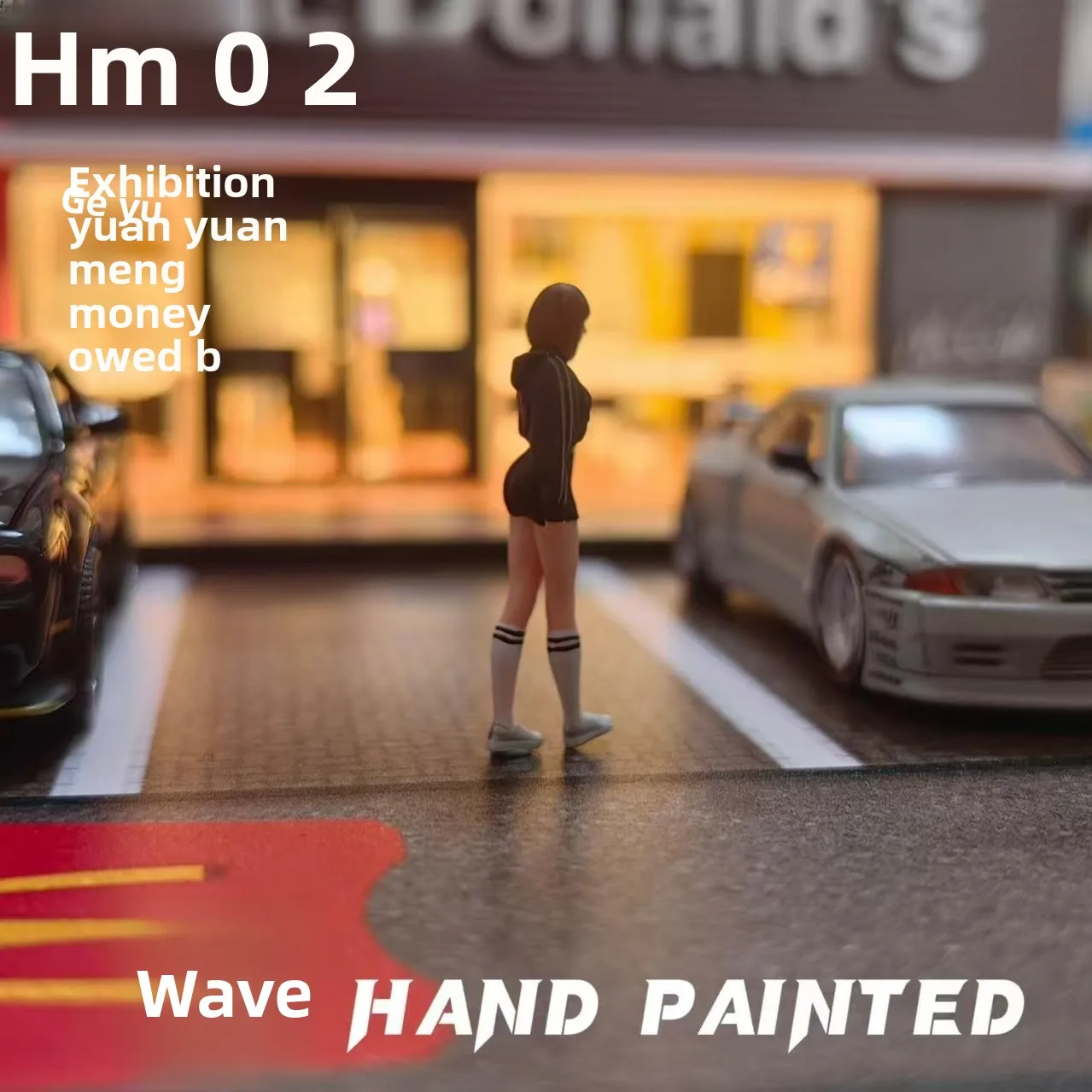 Bonecas Waves Reatic 64, Menina com Bumbum Perky, Brinquedos Colecionáveis, Presente para Colecionadores, Série de Figuras Autênticas