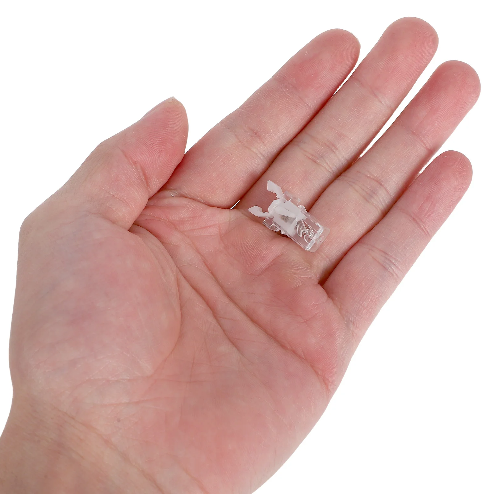 

20pcs Spring Lock Buckle Press Type Automatic Locking For Trash Can Lid Door Cabinet Bin Garbage Latch Waste Bin Press Buckle