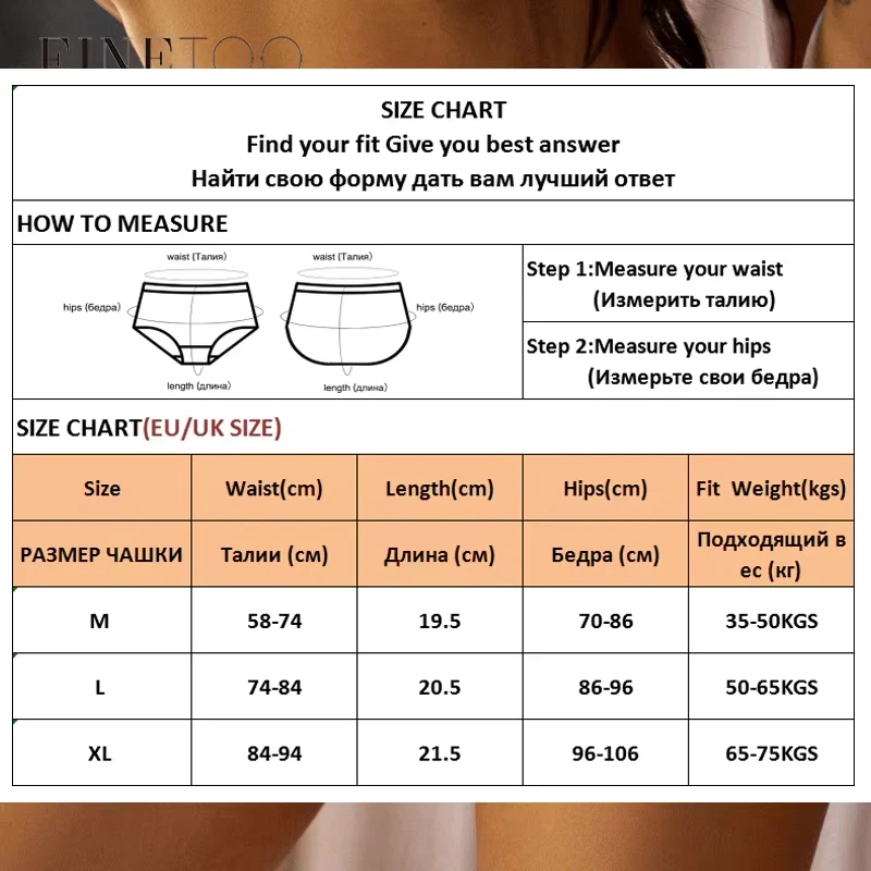 4Pcs Cotton Brazilian Panties Women's Low-Waist Bikini Underwear Sexy Breathabl… - Image 6