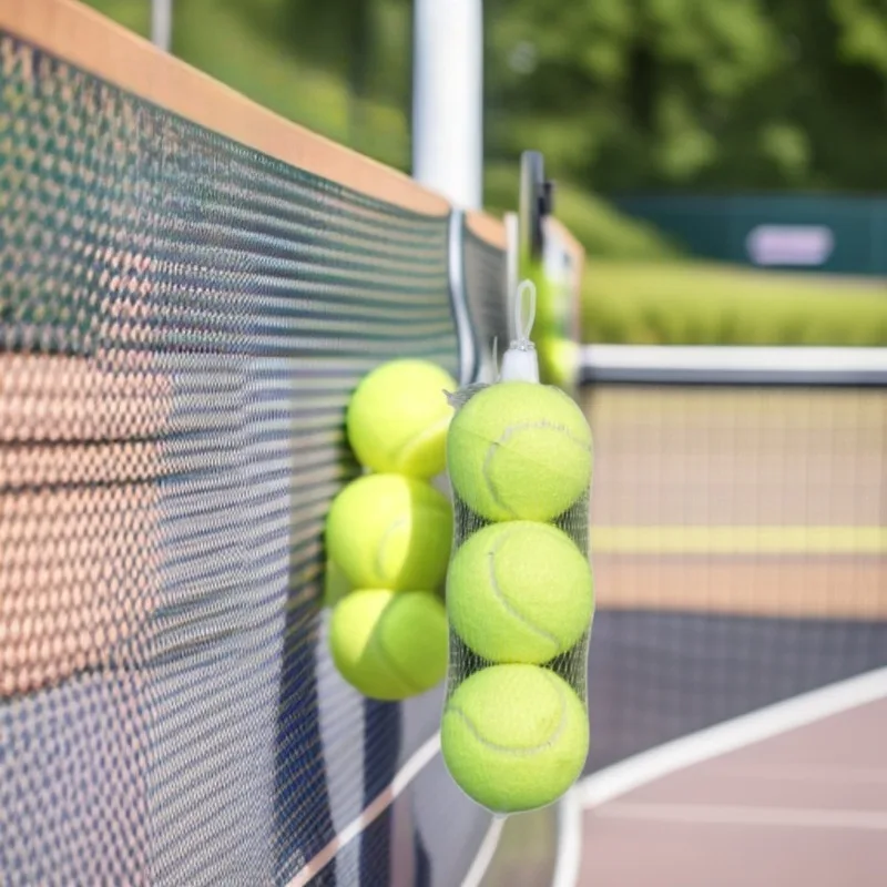 

Zoco Tennis Balls Competition Practice Training Wool Tennis Ball Highly Durable Abrasion-resistant Outdoor Sports Tennis Balls