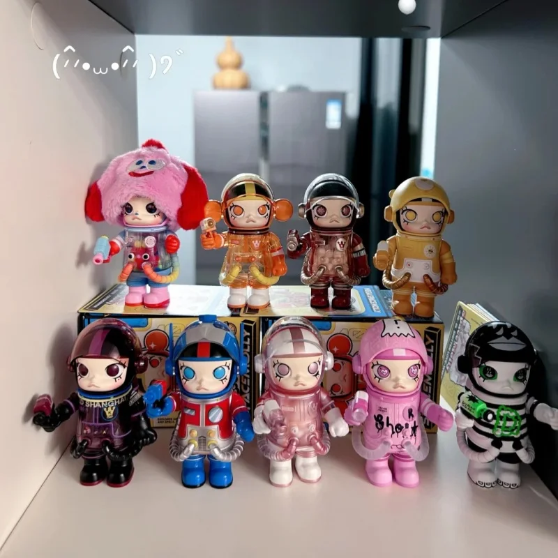 

Официальная подлинная POPMART Mega Space Molly, 100% юбилейная серия 4, слепая коробка, кукла, орнамент, игрушка, подарки-сюрпризы на день рождения