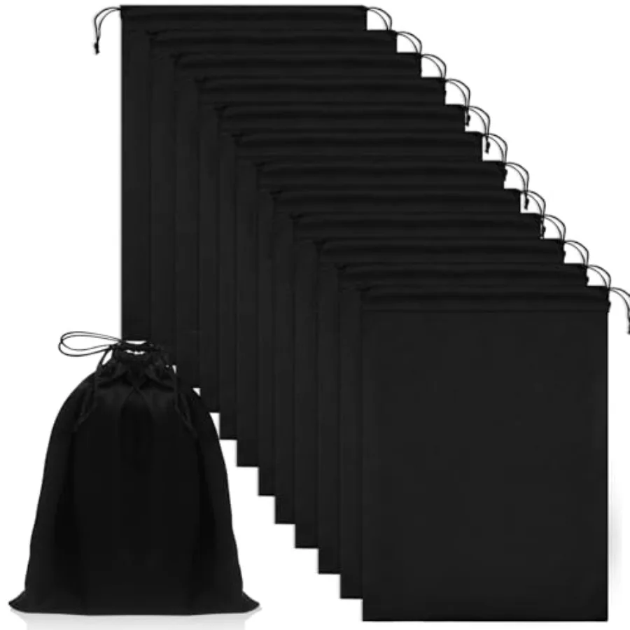 

Набор из 12 атласных мешочков для взрослых игрушек с завязками, шелковые мешочки для хранения интимных игрушек, многофункциональные складные сумки, легкие подарочные органайзеры