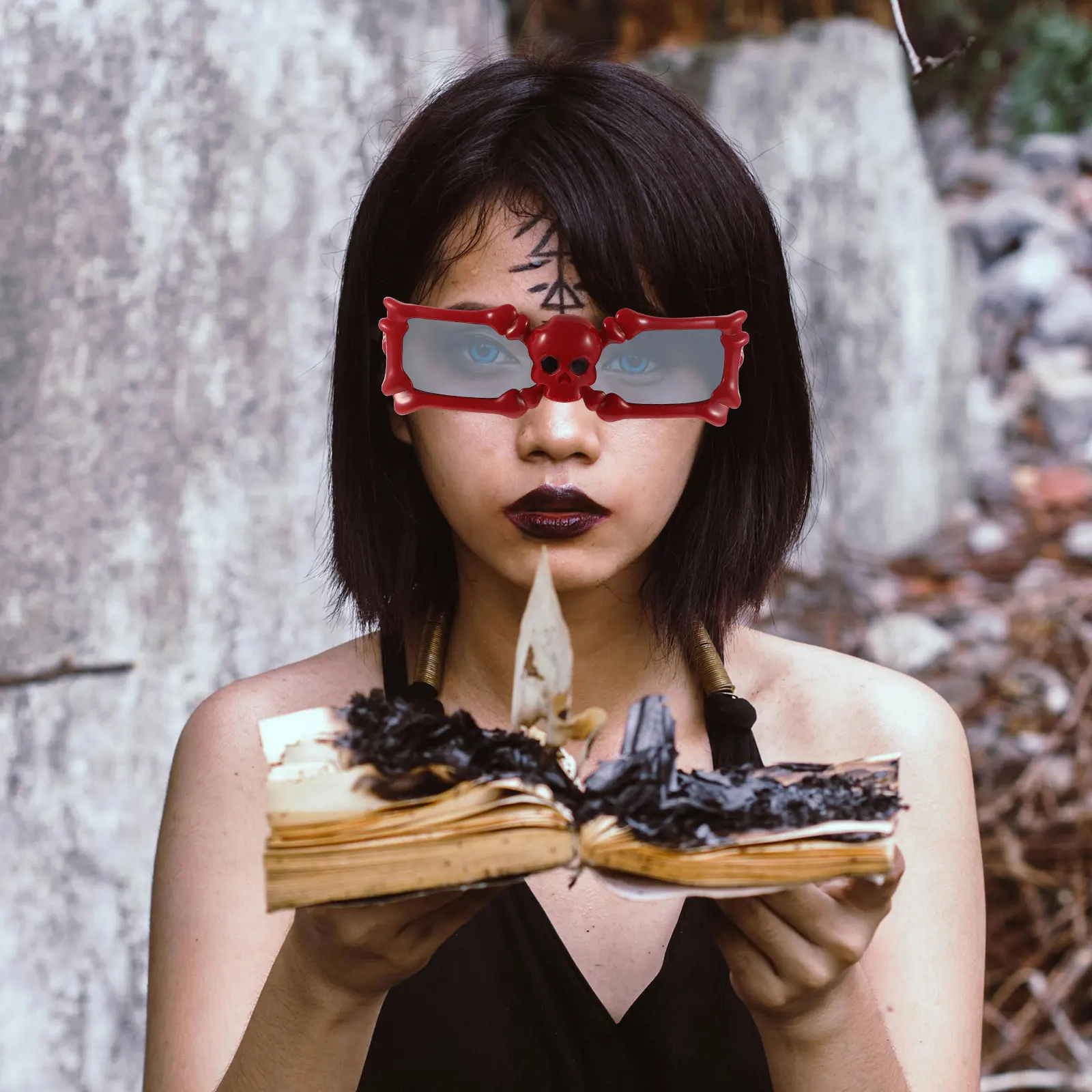 

Glasses Novelty Halloween Party Accessory Sunglasses Photo Props Decorative