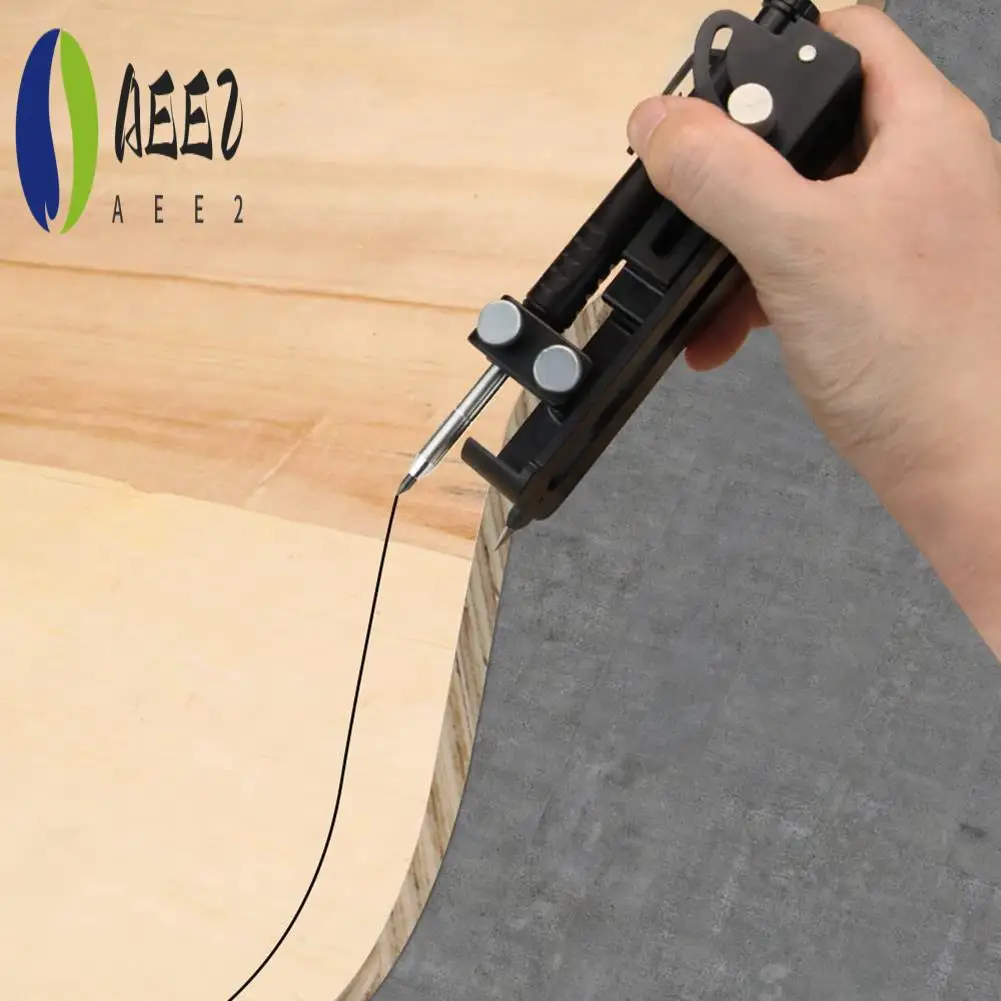 

AEE2-Multi-Construction Pencil Scribing Tool- Scribe Function Tool With Deep Hole Pencil,Woodworking Scribe Gauge