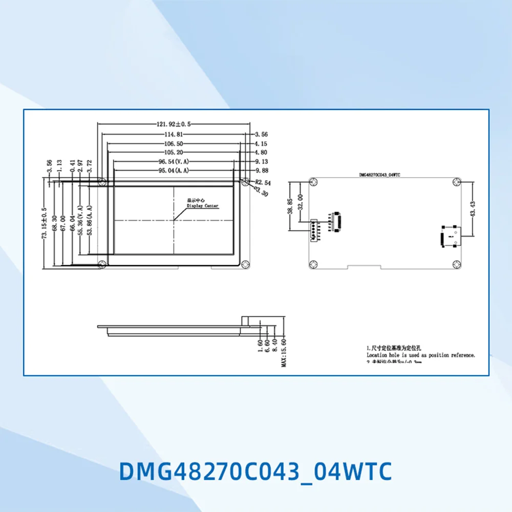 T5L HMI Intelligent Display 4.3" IPS 800X480 7 inch 1024*600 LCD Module Screen CTP/RTP TTL UART Port