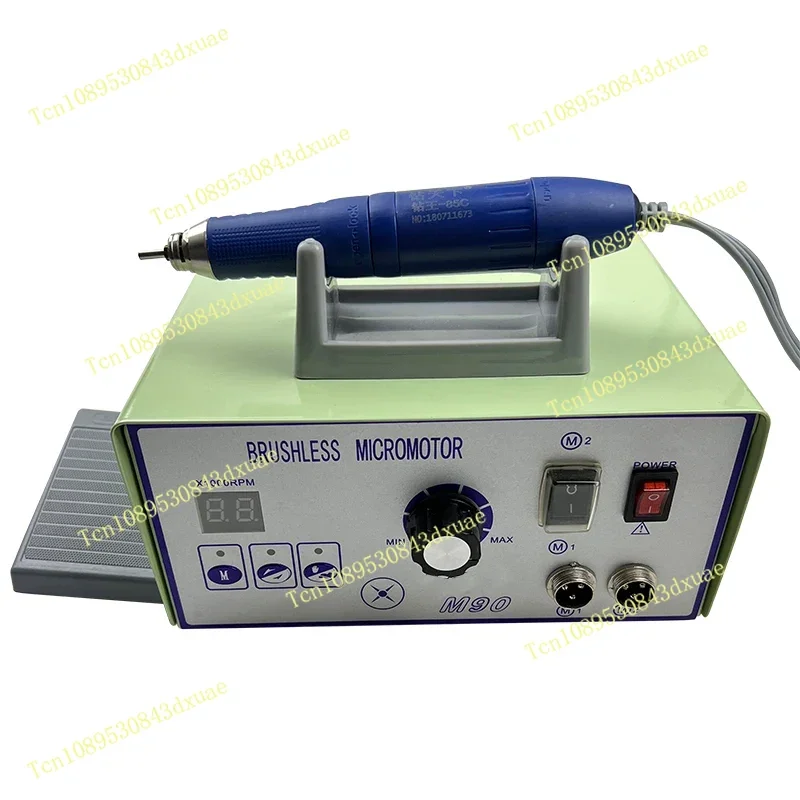 High Speed 90000 RPM Brushless Motor denta Micromotor Polishing Machine with Handpiece Jewellery Engraving Micromotor