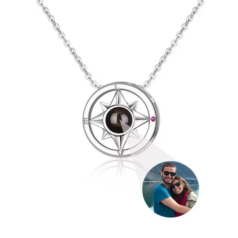 XCL Photo Projection Dog Paw Necklace 5