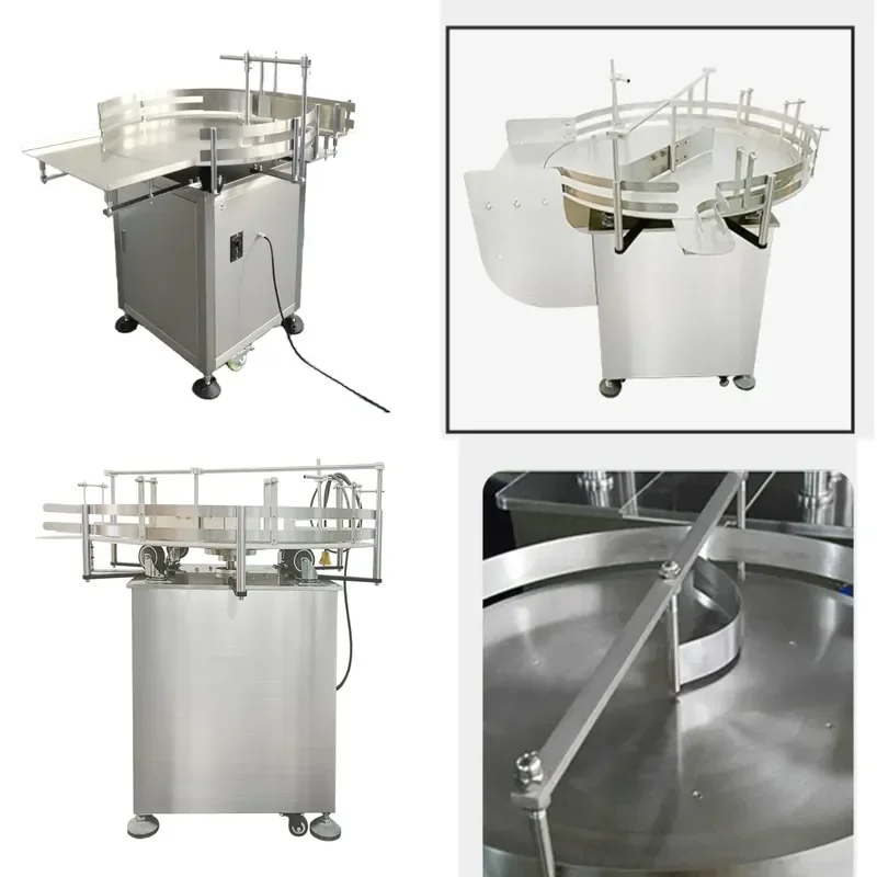 2026 hot sale Automatic Unscrambler Packaging Bottle Feeding Sorter Collecting Machine Rotary Bottle Sorting Machine