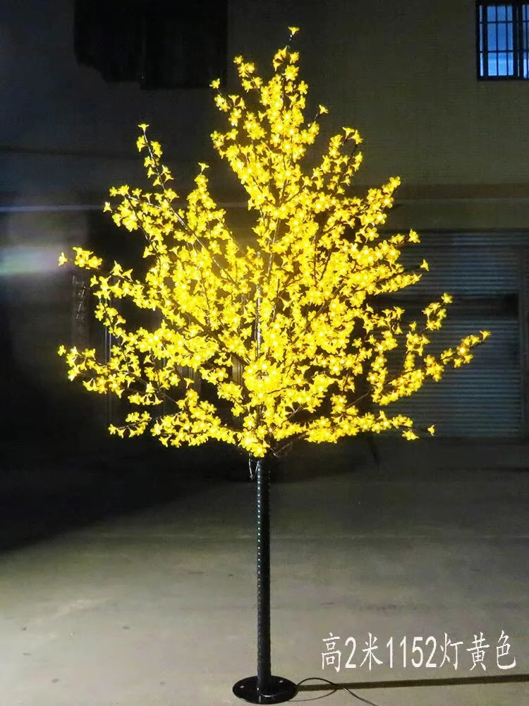 6 Color LED Cherry Blossom Tree Light LED Artificial Tree Light 648pcs LED Bulbs 1.8m Height 110/220VAC Waterprood IP65