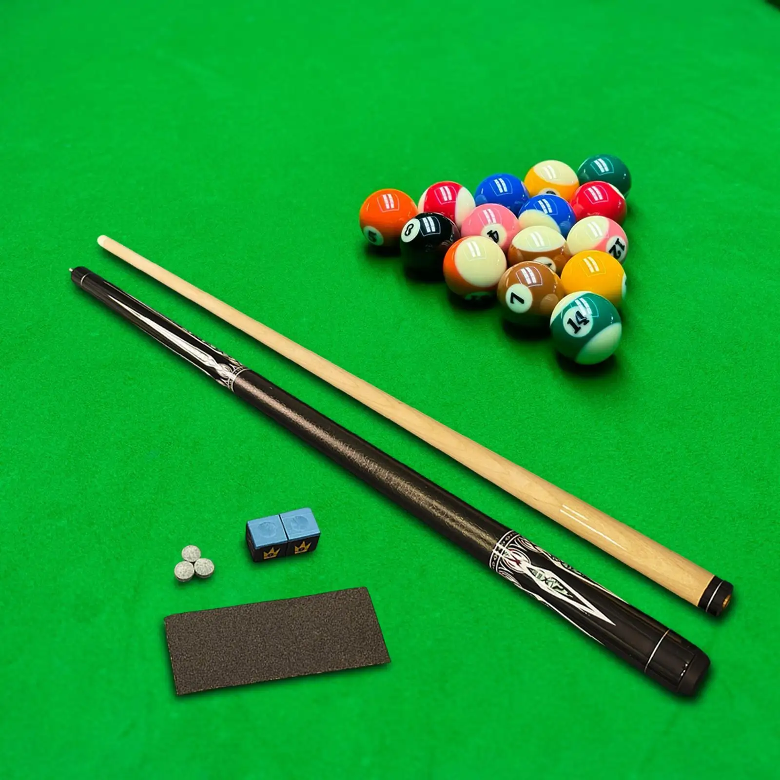 تجمع جديلة البلياردو جديلة عصا البلياردو ملحق 57.5 بوصة أنيق المهنية السنوكر جديلة تجمع عصا للبالغين لعبة بركة #3