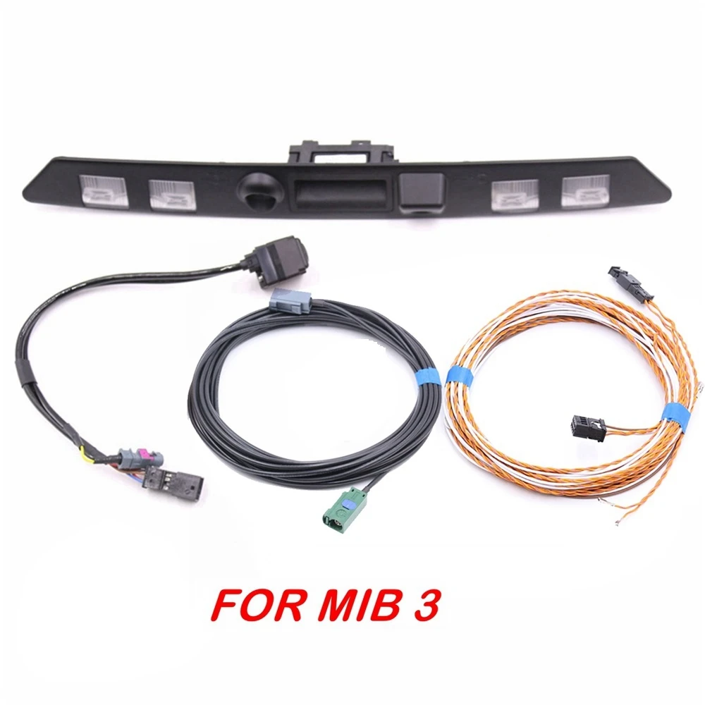For Audi A5 B9 8W Cabriolet - 8W7 827 574 A Rear View Camera with Highline Guidance Line Wiring harness