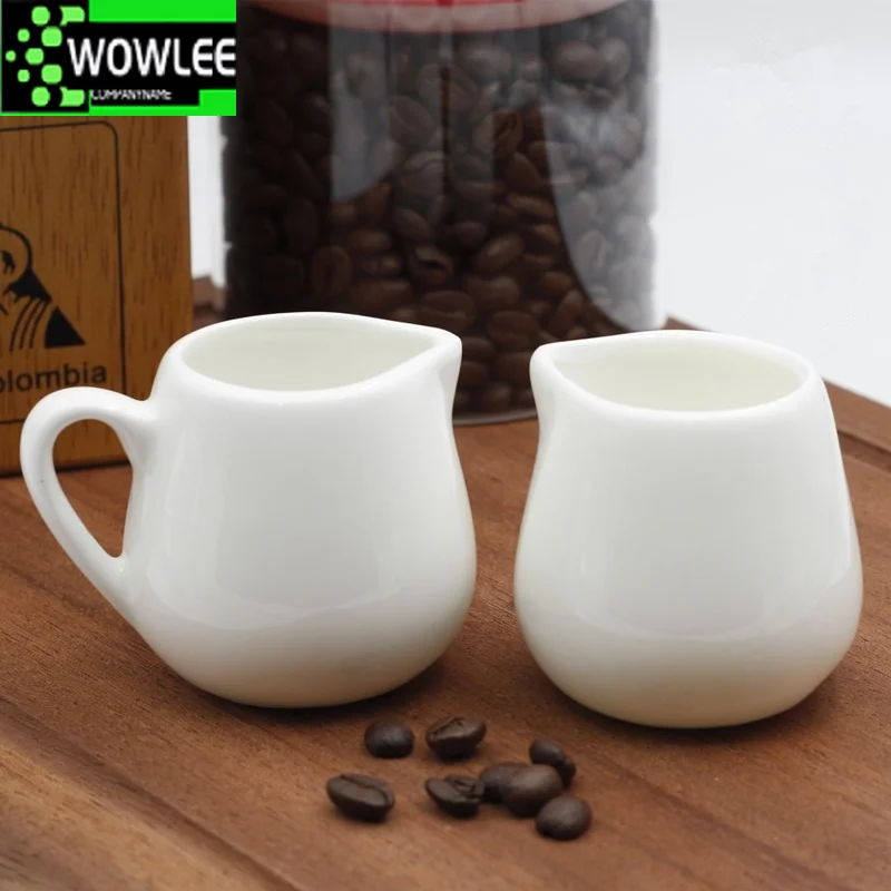 European Coffeeware Ceramic Milk Jug Afternoon Tea Cafe Barista Coffee Maker Tools Pitcher Cup Cafeteira Espumador De Leche
