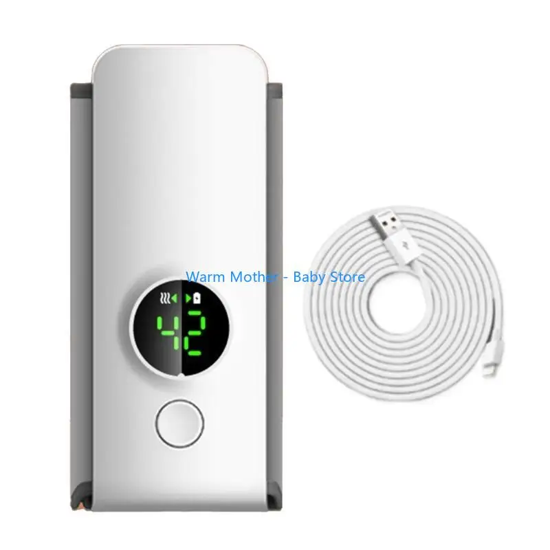 

Small Travel Bottle Warmer Easy Carry Milk Temperature Keeper Cloth for Baby 57QE