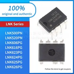 Original genuine LNK500PN LNK520PN LNK606PG LNK616PG LNK623PG LNK624PG LNK625PG LNK626PG package DIP-7