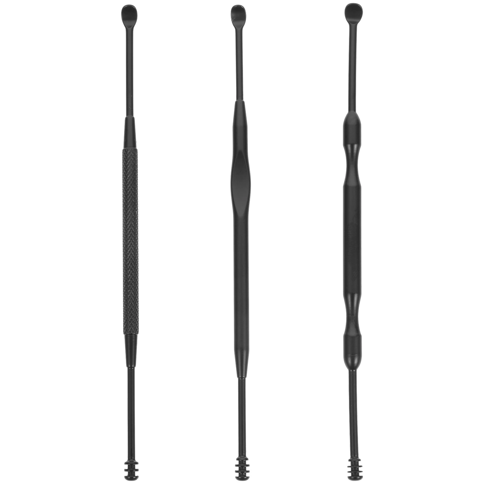 

Stainless Steel Ear Spoon Set Portable Daily Use Cleaner Tool Compact Convenient Reusable Dual Function Remover