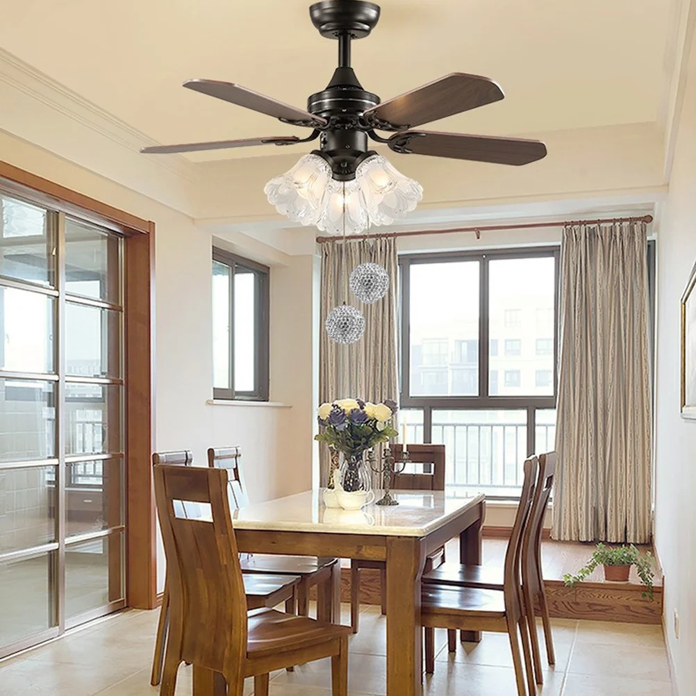 

2Pcs Ceiling Fan Pull Chain Decorative Beaded Pendant Pulling Chain for Light Fans Lamps Extension Repair Accessories